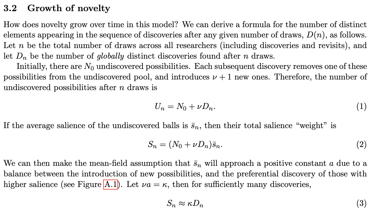 Section 3.2 of the paper, version 2: the same text with the average salience and the mean-field constant now introduced before equations (2) and (3).